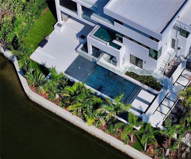 1610 N Lodge Dr, Sarasota, FL 34239 - view from above of property