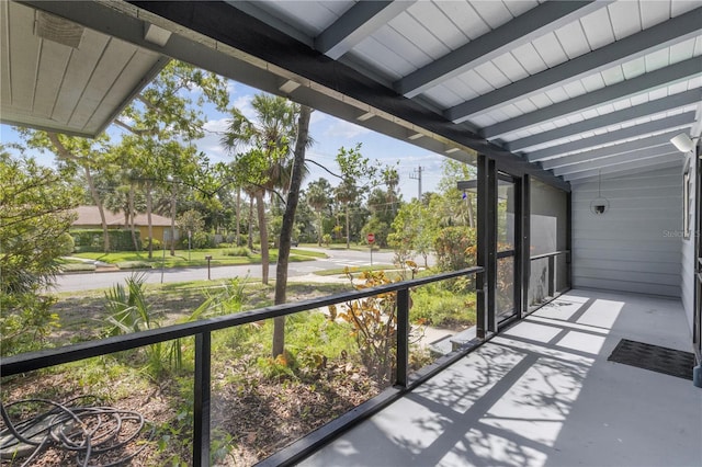 2850 Bon Air Ave, Sarasota, FL 34234 - balcony featuring view of wooded area