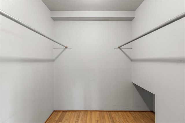 2850 Bon Air Ave, Sarasota, FL 34234 - walk in closet with wood finished floors