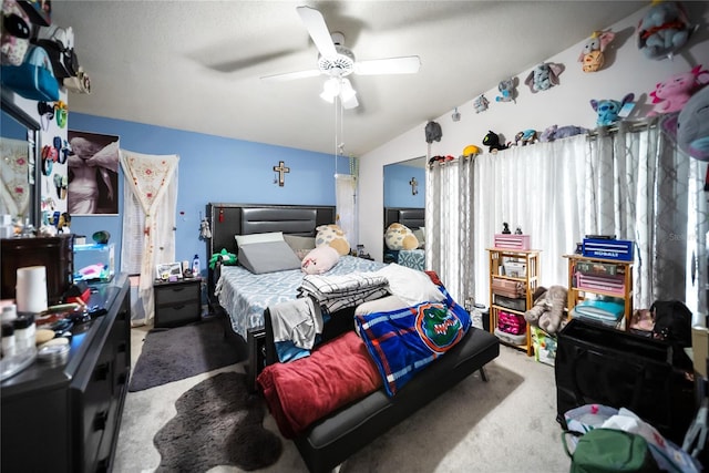 3957 Proctor Rd, Sarasota, FL 34233 - bedroom featuring carpet floors and ceiling fan