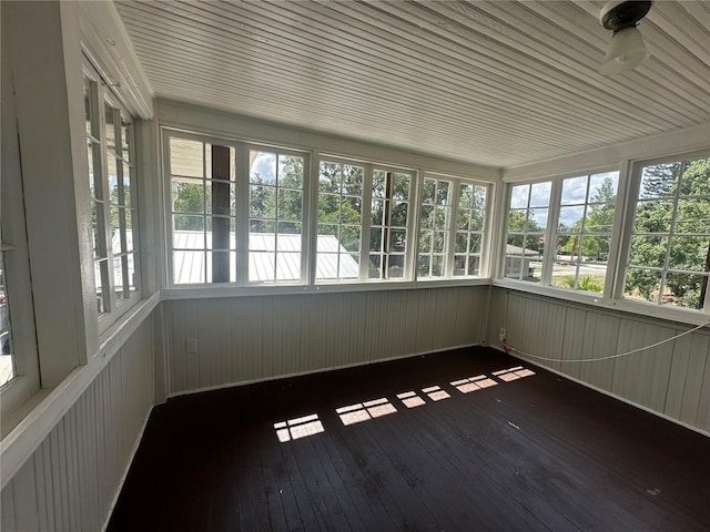 408 3rd Ave E Unit A, B & C, Bradenton, FL 34208 - unfurnished sunroom with healthy amount of natural light, hardwood / wood-style flooring, and a wooden deck