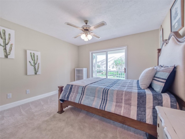 123 Tidy Island Blvd, Bradenton, FL 34210 - carpeted bedroom featuring baseboards and ceiling fan