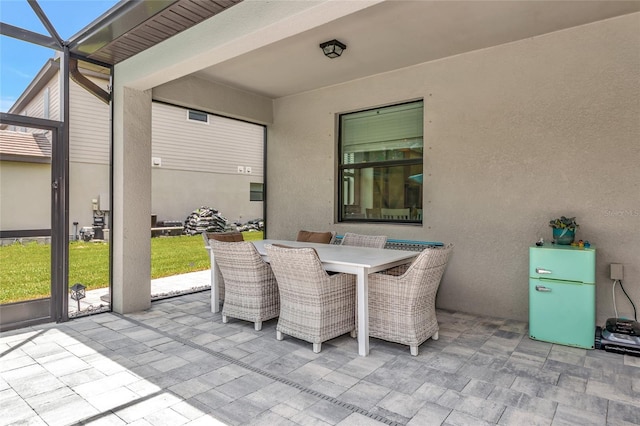 16231 Tradewind Ter, Bradenton, FL 34211 - view of patio / terrace with outdoor dining space