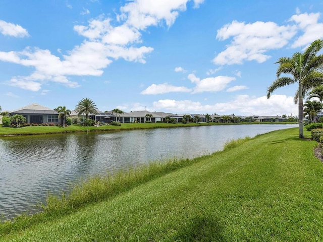 2749 Lambay Ct, Cape Coral, FL 33991 - water view featuring nearby suburban area