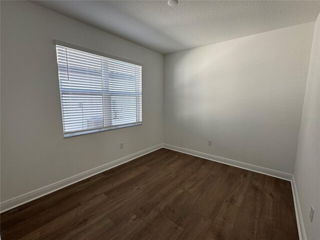 17134 Savory Mist Cir, Bradenton, FL 34211 - unfurnished room featuring dark wood-style flooring and a textured ceiling