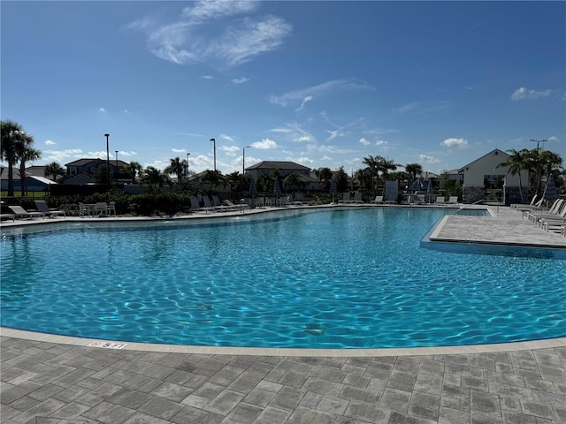 17134 Savory Mist Cir, Bradenton, FL 34211 - community pool with a patio area