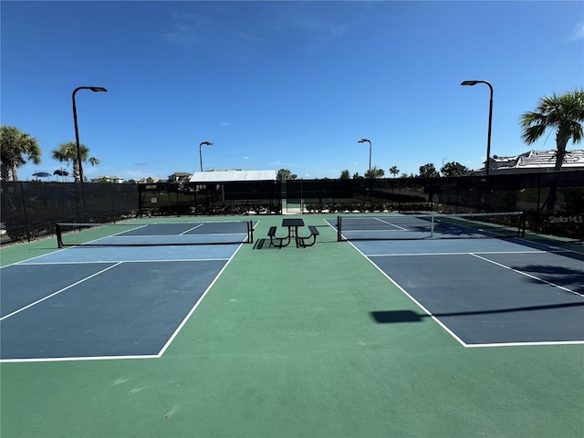 17134 Savory Mist Cir, Bradenton, FL 34211 - view of tennis court with community basketball court