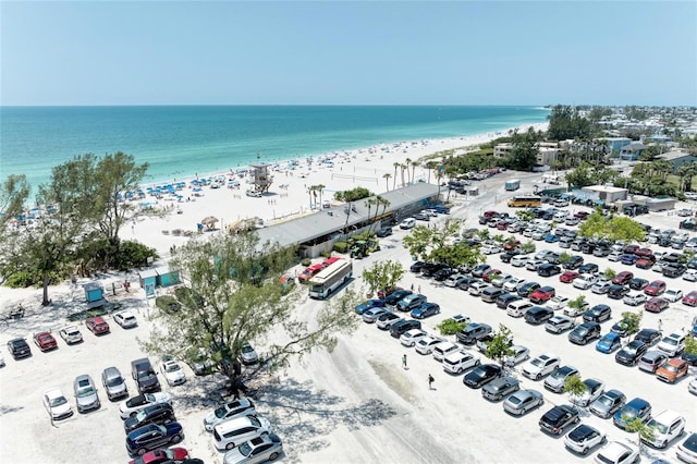 5415 13th Avenue Dr W, Bradenton, FL 34209 - drone / aerial view of waterfront with a beach