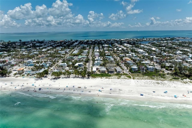 5415 13th Avenue Dr W, Bradenton, FL 34209 - aerial perspective of suburban area featuring waterfront with a beach
