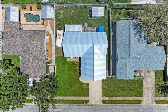2406 15th St W, Palmetto, FL 34221 - aerial view of a pool area