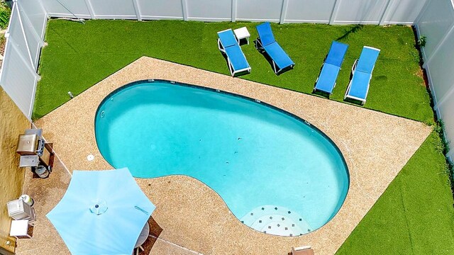 2315 Riverwood Pines Dr, Sarasota, FL 34231 - view of pool featuring a fenced backyard
