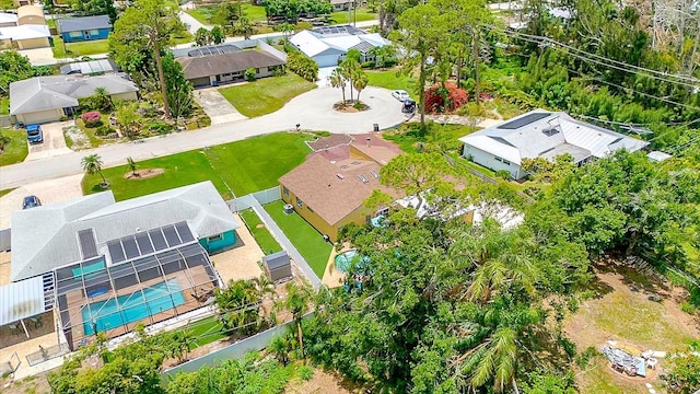 2315 Riverwood Pines Dr, Sarasota, FL 34231 - aerial perspective of suburban area with a pool