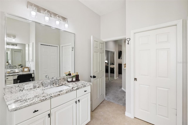 8840 Brookfield Ter, Bradenton, FL 34212 - full bathroom featuring vanity and tile patterned floors
