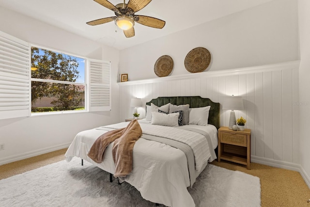 7144 Ashland Gln, Lakewood Ranch, FL 34202 - bedroom with carpet flooring and ceiling fan