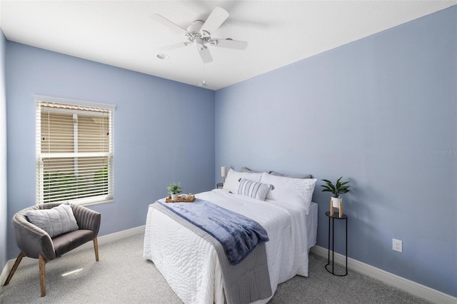 12261 Stuart Dr, Venice, FL 34293 - bedroom with carpet flooring and ceiling fan