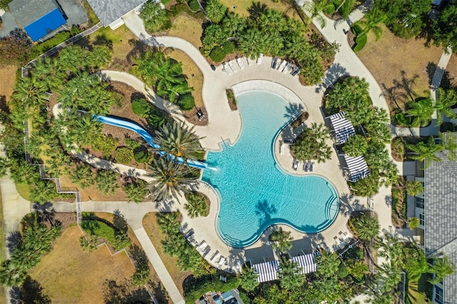 12261 Stuart Dr, Venice, FL 34293 - view of property location featuring a pool area