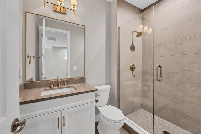 8209 Redonda Loop, Lakewood Ranch, FL 34202 - bathroom featuring a shower stall and vanity