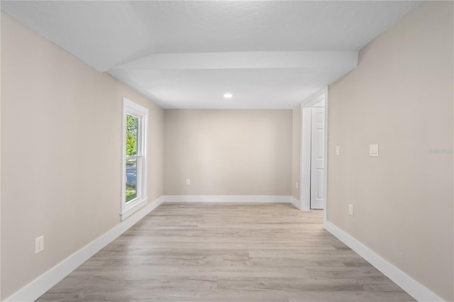 719 22nd St W, Bradenton, FL 34205 - spare room with light wood-style flooring and recessed lighting