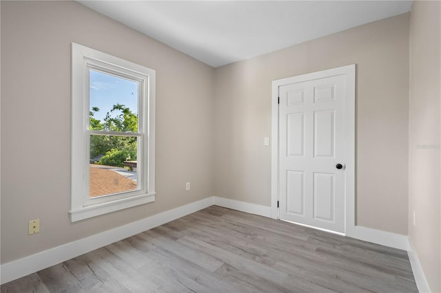 719 22nd St W, Bradenton, FL 34205 - spare room with wood finished floors