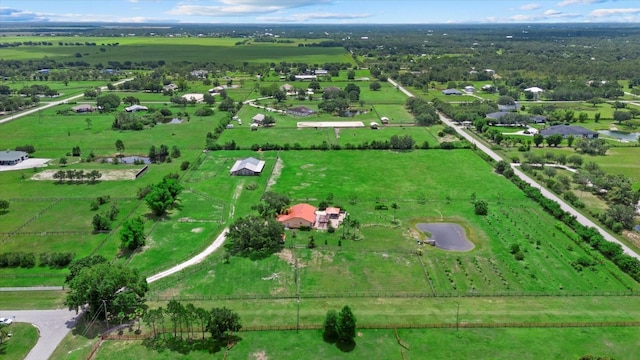 6805 225th St E, Bradenton, FL 34211 - aerial overview of property's location with rural landscape