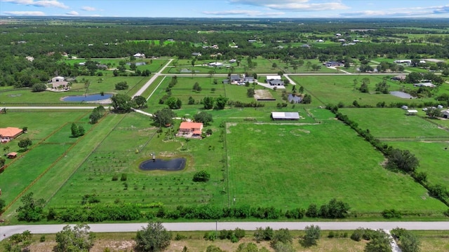 6805 225th St E, Bradenton, FL 34211 - aerial view of property's location with rural landscape