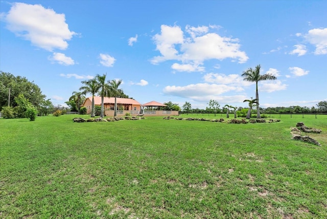 6805 225th St E, Bradenton, FL 34211 - view of grassy yard featuring a view of countryside