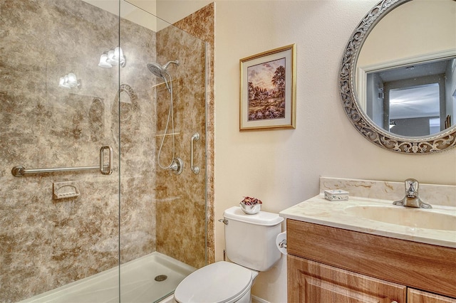 6214 45th Ln E, Bradenton, FL 34203 - full bath featuring vanity and a shower stall