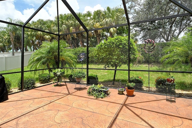 6214 45th Ln E, Bradenton, FL 34203 - view of unfurnished sunroom