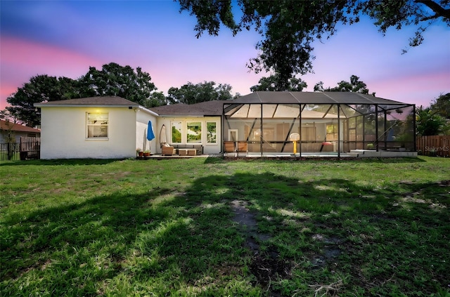 13640 2nd Ave E, Bradenton, FL 34212 - back of property with stucco siding and a pool