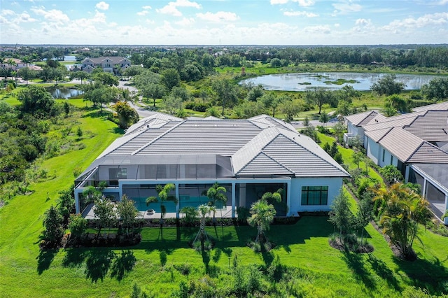 15315 Anchorage Pl, Lakewood Ranch, FL 34202 - aerial view of residential area featuring a large body of water