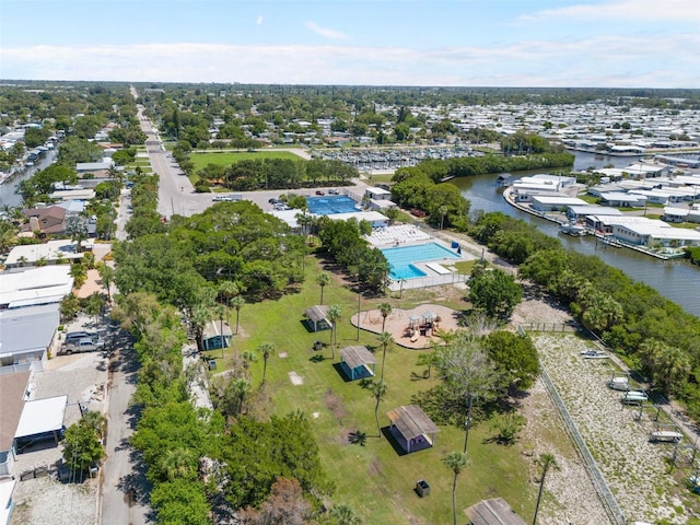 1404 Dartmouth Dr, Bradenton, FL 34207 - drone / aerial view of a nearby body of water