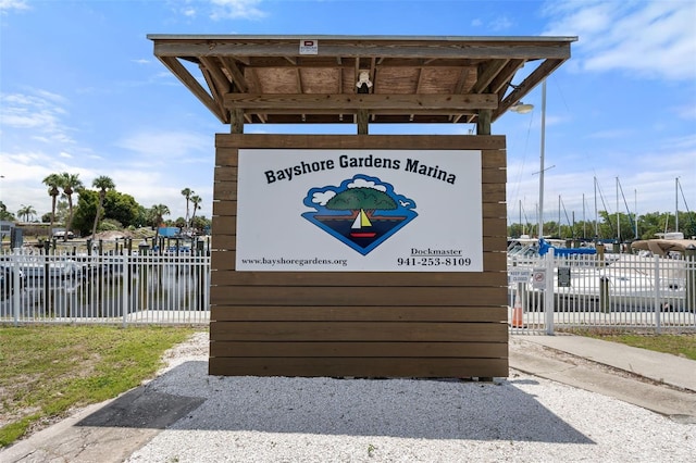 1404 Dartmouth Dr, Bradenton, FL 34207 - view of community / neighborhood sign