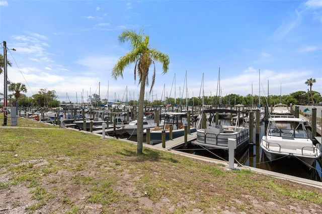 1404 Dartmouth Dr, Bradenton, FL 34207 - dock featuring a water view
