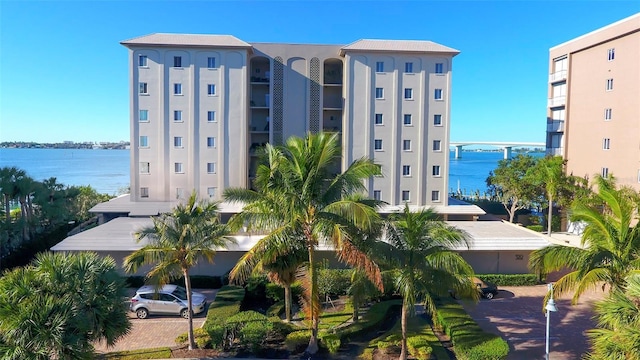 350 Golden Gate Pt Unit 61, Sarasota, FL 34236 - view of property featuring a water view