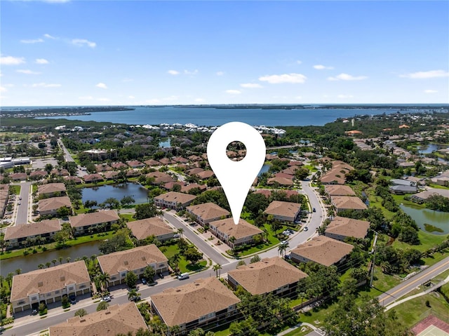 4235 Overture Cir Unit 4235, Bradenton, FL 34209 - aerial perspective of suburban area with a large body of water