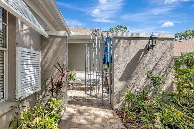 5417 Champagne Unit 63, Sarasota, FL 34235 - view of gate