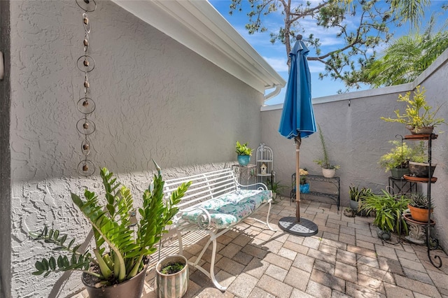5417 Champagne Unit 63, Sarasota, FL 34235 - view of patio / terrace