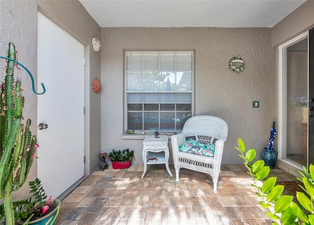 5417 Champagne Unit 63, Sarasota, FL 34235 - property entrance featuring stucco siding