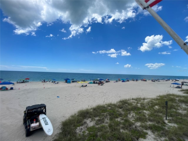 5364 Salcano St, Sarasota, FL 34238 - water view featuring nearby beach