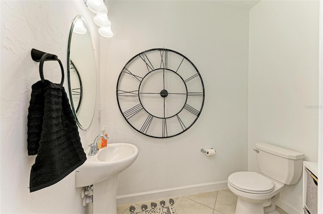15164 Sunny Day Dr, Bradenton, FL 34211 - bathroom with tile patterned floors and toilet
