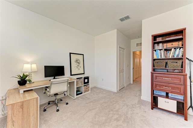 15164 Sunny Day Dr, Bradenton, FL 34211 - office area featuring carpet and baseboards