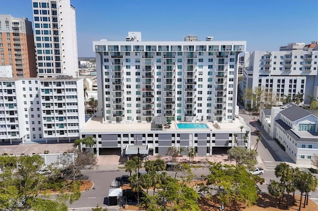 101 S Gulfstream Ave Unit 15C, Sarasota, FL 34236 - view of building exterior with a city view