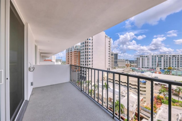 101 S Gulfstream Ave Unit 15C, Sarasota, FL 34236 - balcony with a view of city