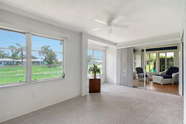 3641 Somerville Dr Unit 1506, Sarasota, FL 34232 - sunroom / solarium featuring a ceiling fan