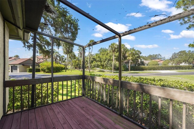 4333 Trails Dr Unit 10-1, Sarasota, FL 34232 - view of unfurnished sunroom