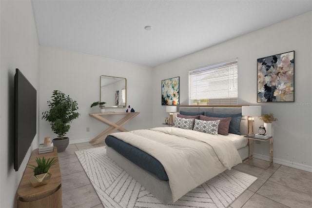 3362 Howell Pl, Sarasota, FL 34232 - tiled bedroom with baseboards