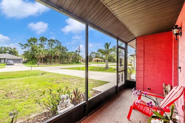 4145 W Price Blvd, North Port, FL 34286 - view of sunroom / solarium