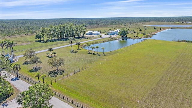 29527 Leah Rd, Punta Gorda, FL 33982 - aerial view of sparsely populated area featuring a large body of water