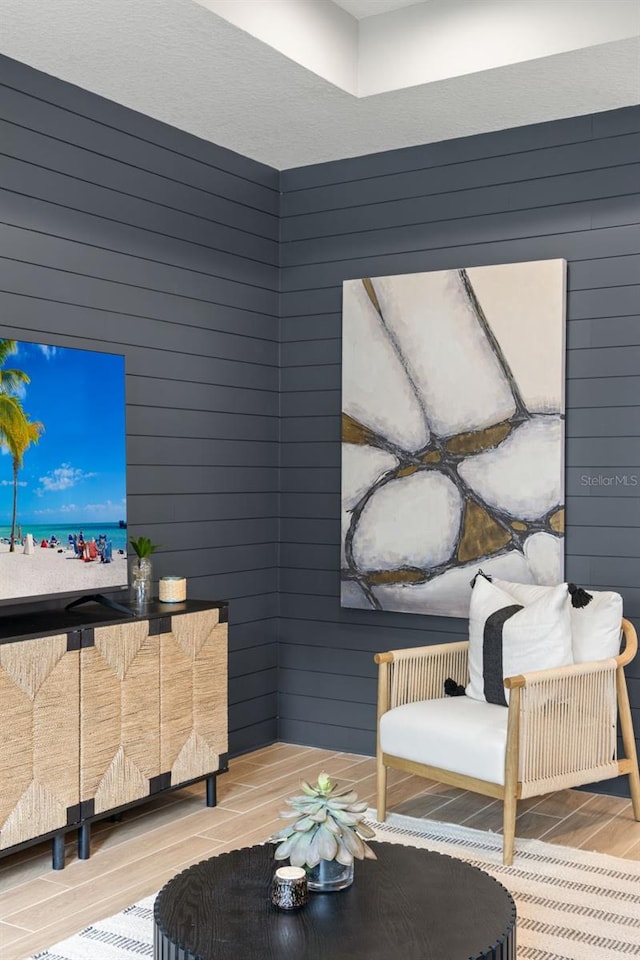 3621 Wild Blossom Pl, Parrish, FL 34219 - living area featuring light wood-style floors