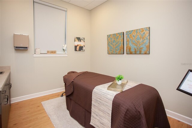 10054 Crooked Creek Dr Unit 201, Venice, FL 34293 - bedroom with light wood-type flooring